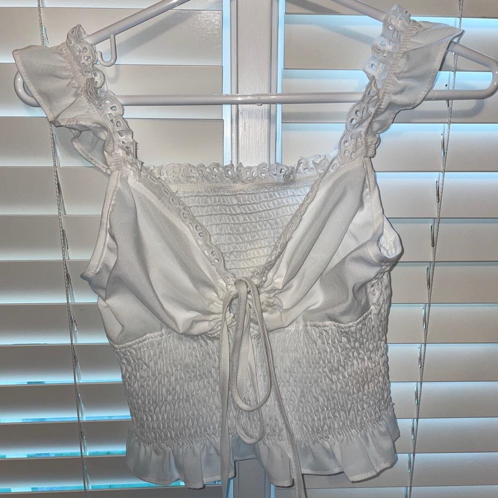 RUFFLE TANK TOP